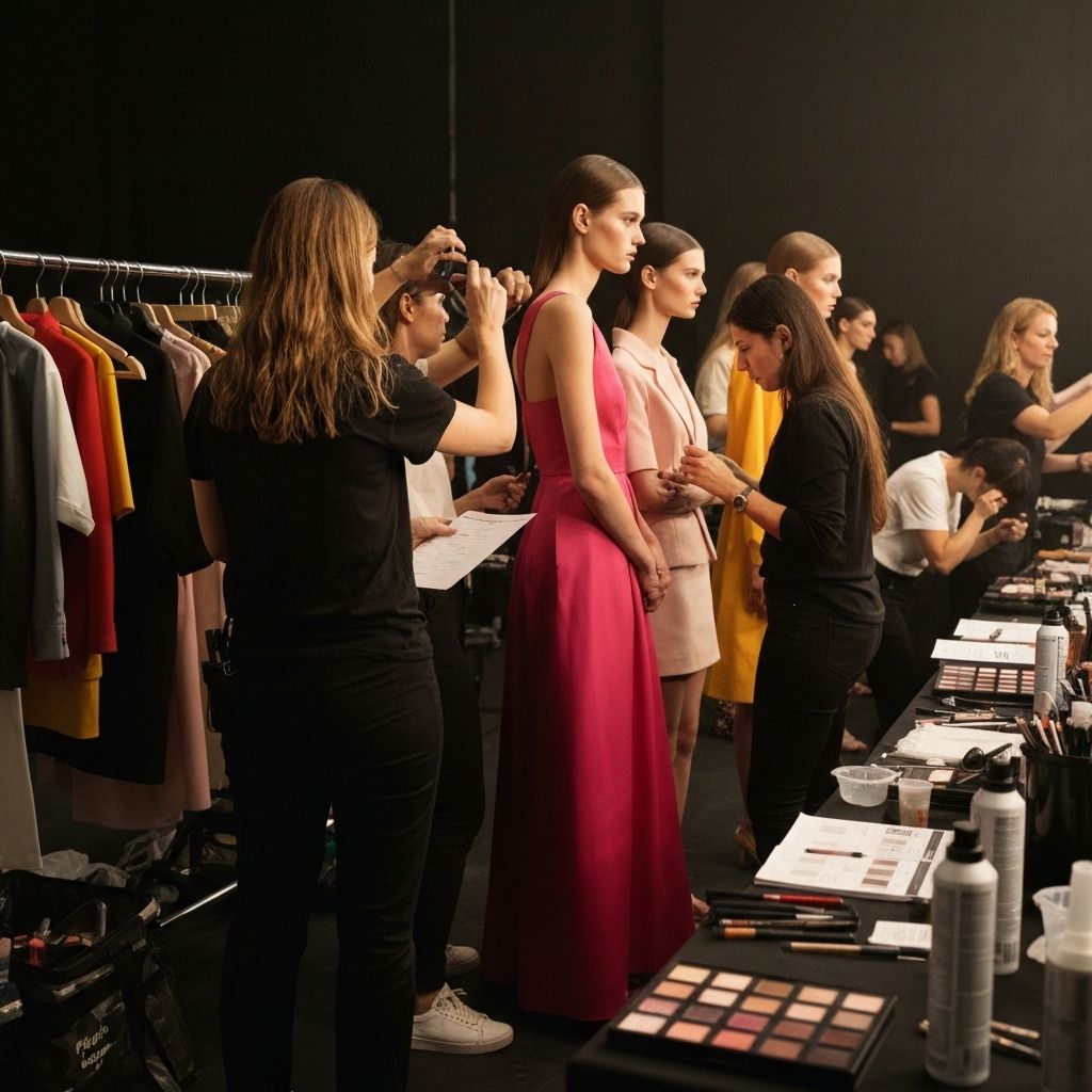 Préparation du défilé